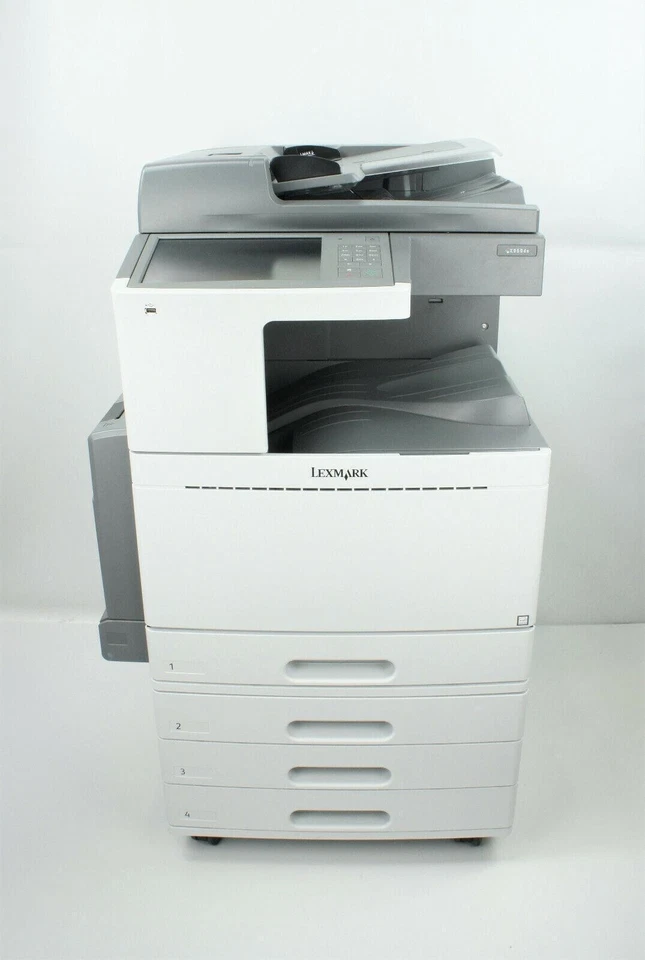 Lexmark X952de erst 231.319 Seiten gedruckt ** A3 Farb MFP ** Lexmark Toner ** - Bild 1 von 1