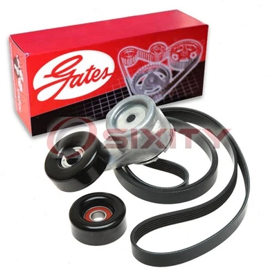 Kit completo de componentes de transmisión por correa serpentina Gates para GMC R1500 1989-1991 yk Foto 1 de 4