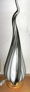 große Glaskunst Lampe Bodenmais F. Austen Eyecatcher Glaslampe 66cmH Unikat - Bild 1 von 14