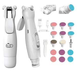 Rechargeable Baby Nail Clippers 20 in 1, Safe Electric Nail Trimmer, Baby Nai... - Picture 1 of 6