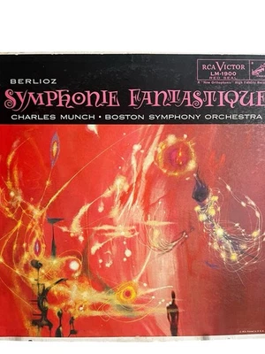Berlioz Symphonie Fantastique Op 14 Charles Munch Boston LP RCA LM-1900 VG+ 1955 - Image 1 of 4
