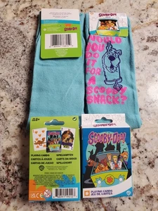 1 Deck Scooby Do Playing Cards & A FREE PAIR Of Scooby Socks Brand New - Picture 1 of 3