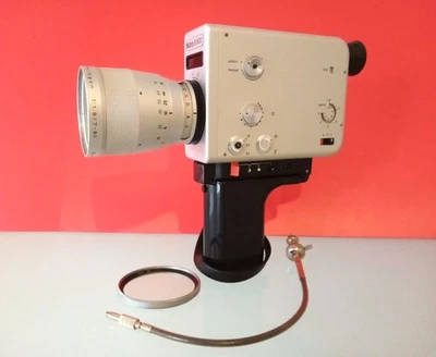 Cámara de película Braun Nizo S 800 Super 8 de diseño vintage Foto 1 de 4