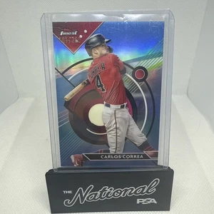 2023 Finest #7 Carlos Correa Sky Blue Refractor #/300 Minnesota Twins - Picture 1 of 2