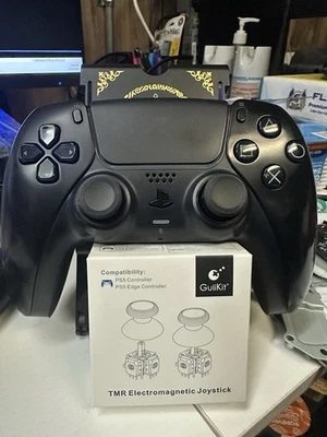 PS5 DualSense Controller MODDED mit GuliKit TMR, ExtremeRate RISE 4, 🔋🆙GRADE - Bild 1 von 4