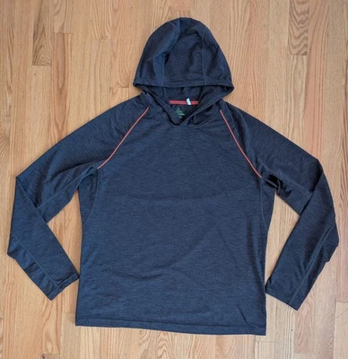 Sudadera con Capucha Prana Para Hombre Mediana Pullover Rendimiento Camisa Ligera Bolsillo Calder Foto 1 de 4