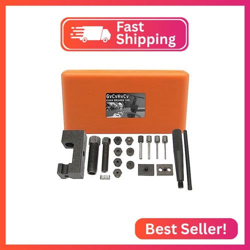 Motorcycle Chain Breaker Tool Kit, 18-Piece Chain Rivet Tool Set | eBay