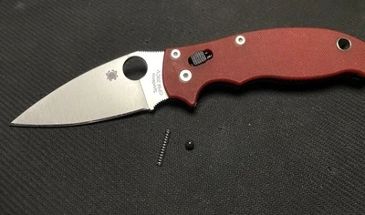 Kit de resorte Spyderco Manix - Bola de cerámica - Resorte ligero  Foto 1 de 2