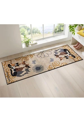 Schmutzfangmatte 50 x 75 cm Teppich Türmatte beige Gr. 1 NEU - Bild 1 von 2