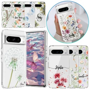 Funda Personalizada Flor Para Google Pixel 9 Pro XL 8A 7 6A 5 Funda Silicona Antichoque - Imagen 1 de 58