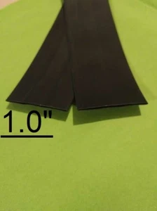 Tubo termorretráctil poliolefina 1.0 '' pulgadas 24 mm negro 3:1 (1.5 PIES) - Imagen 1 de 7