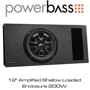 Gabinete de subwoofer Powerbass PS-AWB121T - 12" amplificado superficial cargado 200W RMS - Imagen 1 de 1