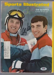 Billy Kidd signed 1968 Sports Illustrated USA Skiing PSA/DNA - Picture 1 of 2