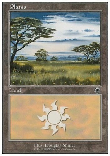 Plains (Trees) ~ Lightly Played Battle Royale MTG Magic UltimateMTG Land Card - Image 1 of 1