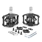 Double-sided Clip Pedals MTB Pedals Cycle Pedals with Cleats Replacement I0Z9