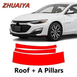 Roof+A Pillars PreCut Paint Protection Film For CHEVROLET MALIBU LT 2019-2025 - Picture 1 of 6