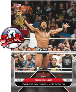 Trick Williams 2025 WWE TOPPS NOW 56 Battleground Tampa Presale - Bild 1 von 2