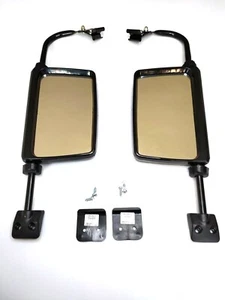 Pair Fits Mitsubishi Pajero Montero 1982-1991 MK1 Side Mirrors Espejos - Picture 1 of 8