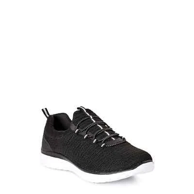 Zapatillas elásticas altas para mujer Athletic Works, espuma viscoelástica con control de olores talla 11 Foto 1 de 4