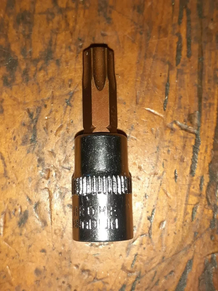 1/4" dr CRV socket bit CRV-MO Torque Torx T8 T10 T15 T20 T25 T27 T30 T40 - image 1 of 1