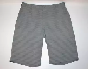 NIKE GOLF Tour Performance Dri Fit Shorts grau gestreift Herren Größe 34 - Bild 1 von 11
