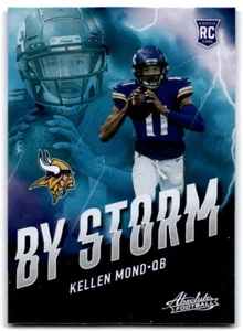 2021 Panini Absolute By Storm Kellen Mond Rookie Minnesota Vikings #BST-18 - Picture 1 of 2