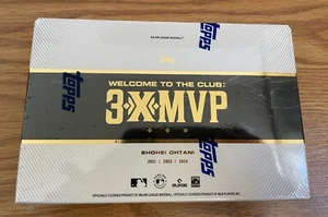 2025 Topps Welcome to the Club: 3X MVP Shohei Ohtani Factory Sealed Box In Hand - Picture 1 of 2