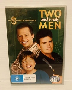 Two And A Half Men : Season 3 (Region 4, DVD, 2005) NEW SEALED - 6 Disc Set - Picture 1 of 2