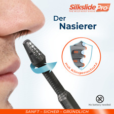 Silkslide Pro® Nasenhaartrimmer Nasenhaarschneider Nasenhaarrasierer