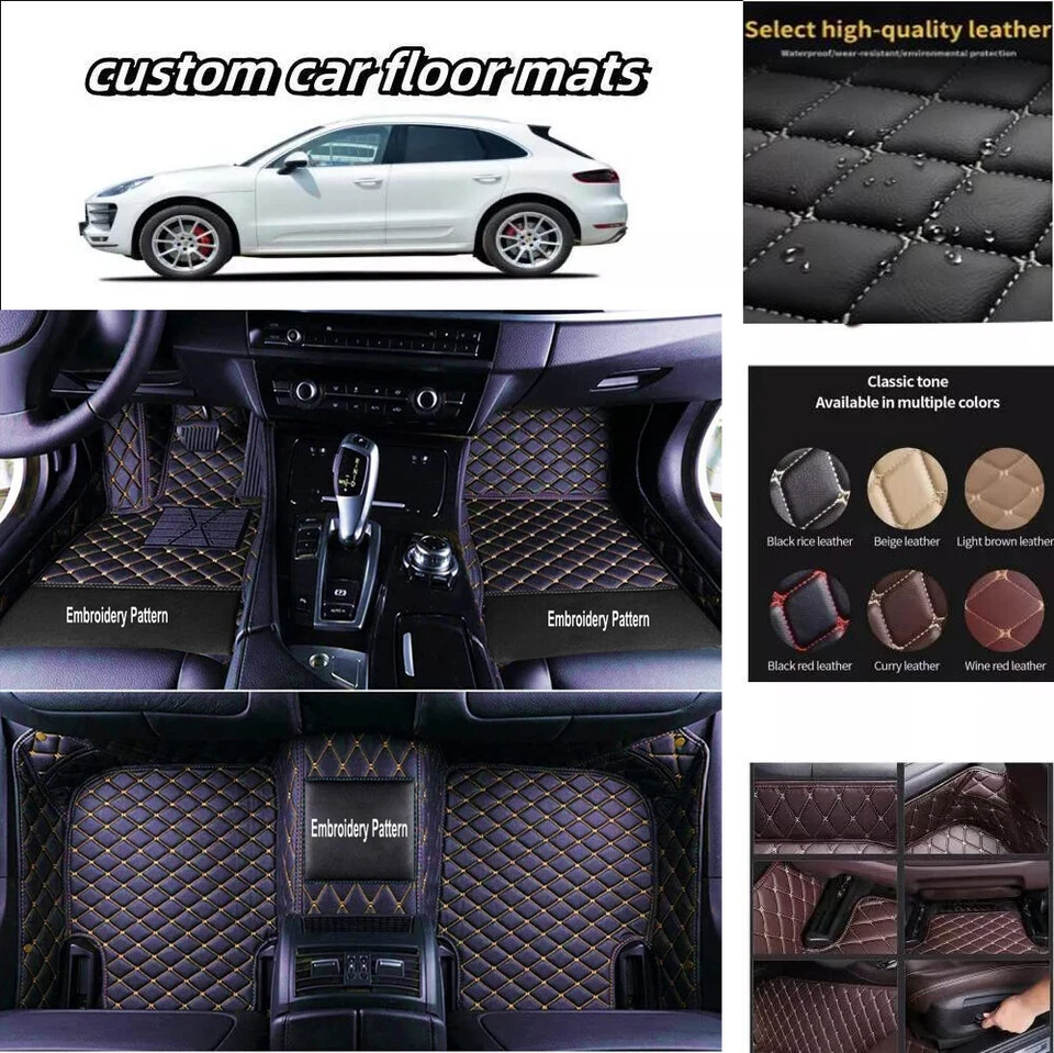 Alfombrillas impermeables de lujo para Mercedes-Benz S55AMG S63AMG S65AMG Foto 1 de 4