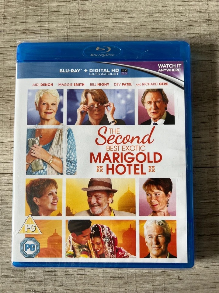 The Second Best Exotic Marigold Hotel Blu-ray (2015) Maggie Smith, Madden (DIR) - Image 1 of 1