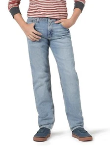 Wrangler Little/Youth Boys Denim Jeans Size 4-5 Taper Fit Regular & Slim - Picture 1 of 8