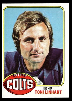 1976 Topps Toni Linhart #209 NM Baltimore Colts - Image 1 of 2