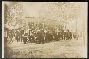 Indochine COCHINCHINE Saigon,Enterrement d'un riche chinois, Citrate 1901- 12x18 - Picture 1 of 1