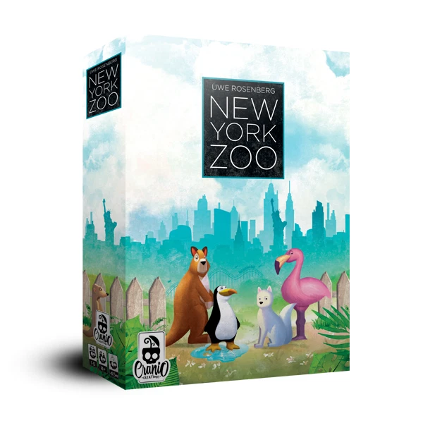 CRANIO CREATIONS New York Zoo gioco da tavolo board game