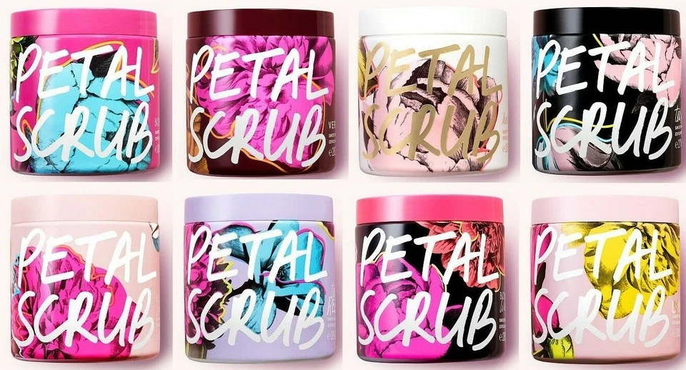 VICTORIAS SECRET EXFOLIANTE DE PÉTALOS SUAVIZANTE ESMALTE CORPORAL PERFUME EXFOLIANTE 10 OZ 283 g  Foto 1 de 1