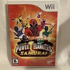 Nintendo Wii  Saban's Power Rangers Samurai  CIB Tested & Working