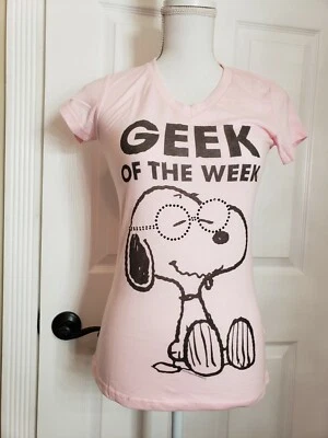 Camiseta Peanuts Snoopy Geek of the Week Baby Doll 2010 de MIGHTY FINE Foto 1 de 4