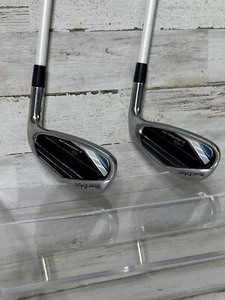 Tour Edge Hot Launch Ultra Light Graphite Uniflex Shaft Two Golf Clubs 8 and 9 - Picture 1 of 17