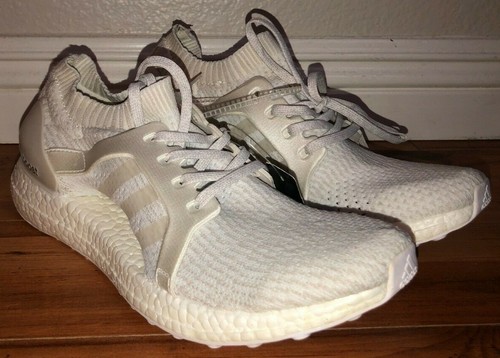Scarpe da corsa Adidas Ultra Boost X bianche BB0879 donna taglia 11 nuove con etichetta
