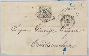 64231 - ANTICHI STATI: PONTIFICIO - STORIA POSTALE: #3A su Busta  DISINFESTATA - Imagen 1 de 1