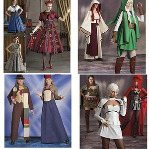OOP Simplicity Schnittmuster Cosplay Halloween Kostüm Misses UPIC 8187 8200 - Bild 1 von 9