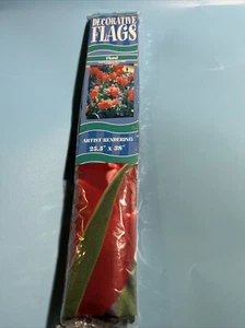 Decorative Flag Floral - Picture 1 of 3
