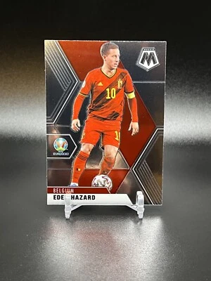 Eden Hazard #17 2021 Panini Mosaic UEFA Euro Belgium - Image 1 of 2