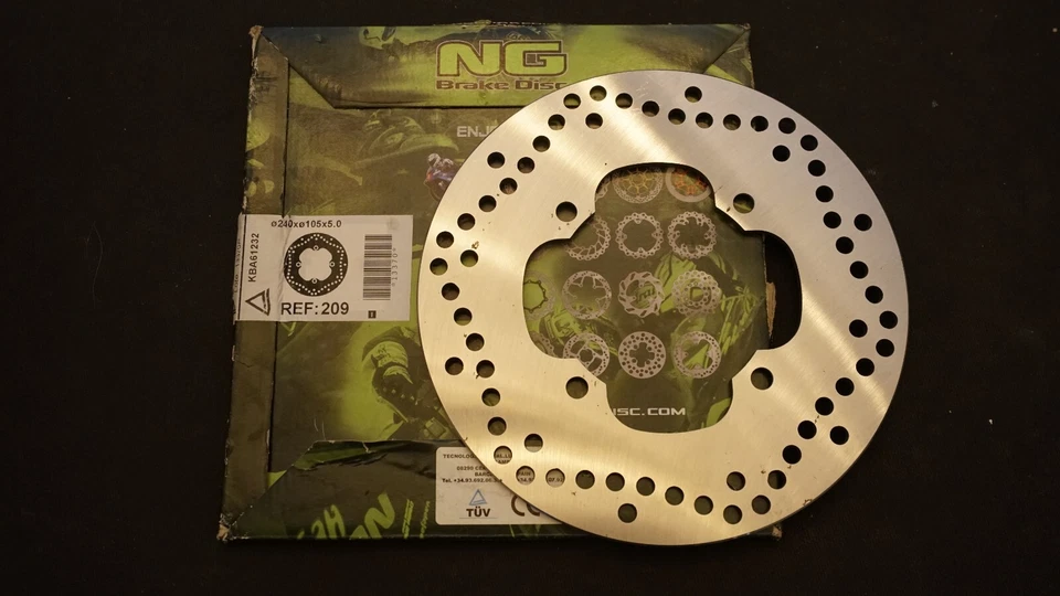 Disco de rotor de freno trasero Cagiva Gran Canyon 900 2000 envío gratuito Foto 1 de 1