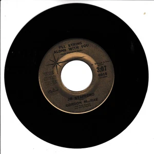 JO STAFFORD AND GORDON MACRAE I'll String Along With You VG+ 45 RPM REISSUE - Picture 1 of 2