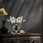 Klarglas Lotus Flower Teelichthalter Votivkerzenhalter Kerzenstnder