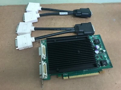 Nvidia Video Card for Dell Precision T7400 Desktop PC Trading 4 Monitor support  - Image 1 of 3