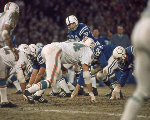 Baltimore Colts JOHNNY UNITAS 8x10 Photo NFL Football Print Poster Cover