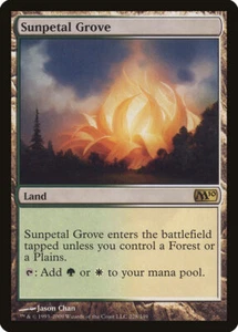 Magic The Gathering Magic The Gathering Sunpetal Grove 2010 (M10) casi nuevo como nuevo - Imagen 1 de 1